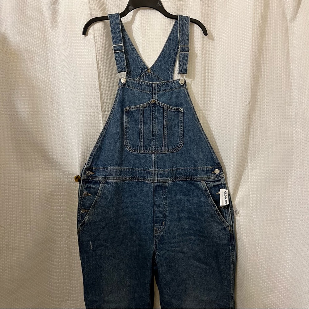 Old Navy Blue Denim Women's Overalls